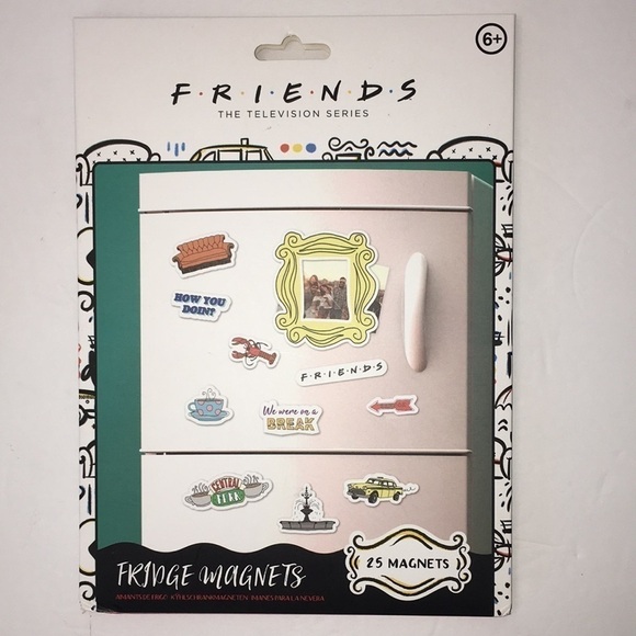NWT Friends Refrigerator Magnets set of 25 - Picture 1 of 6